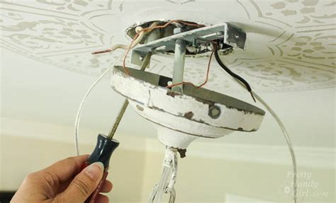 chandelier old junction box|how to install a chandelier.